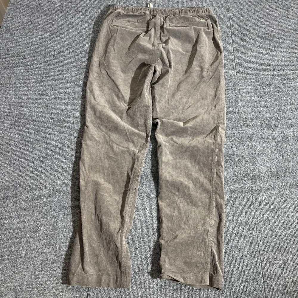 Vuori Optimist Pants Corduroy Joggers Large Charcoal Grey V440 Elastic